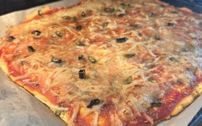 Vegane Pizza mit viel Protein ohne Gluten