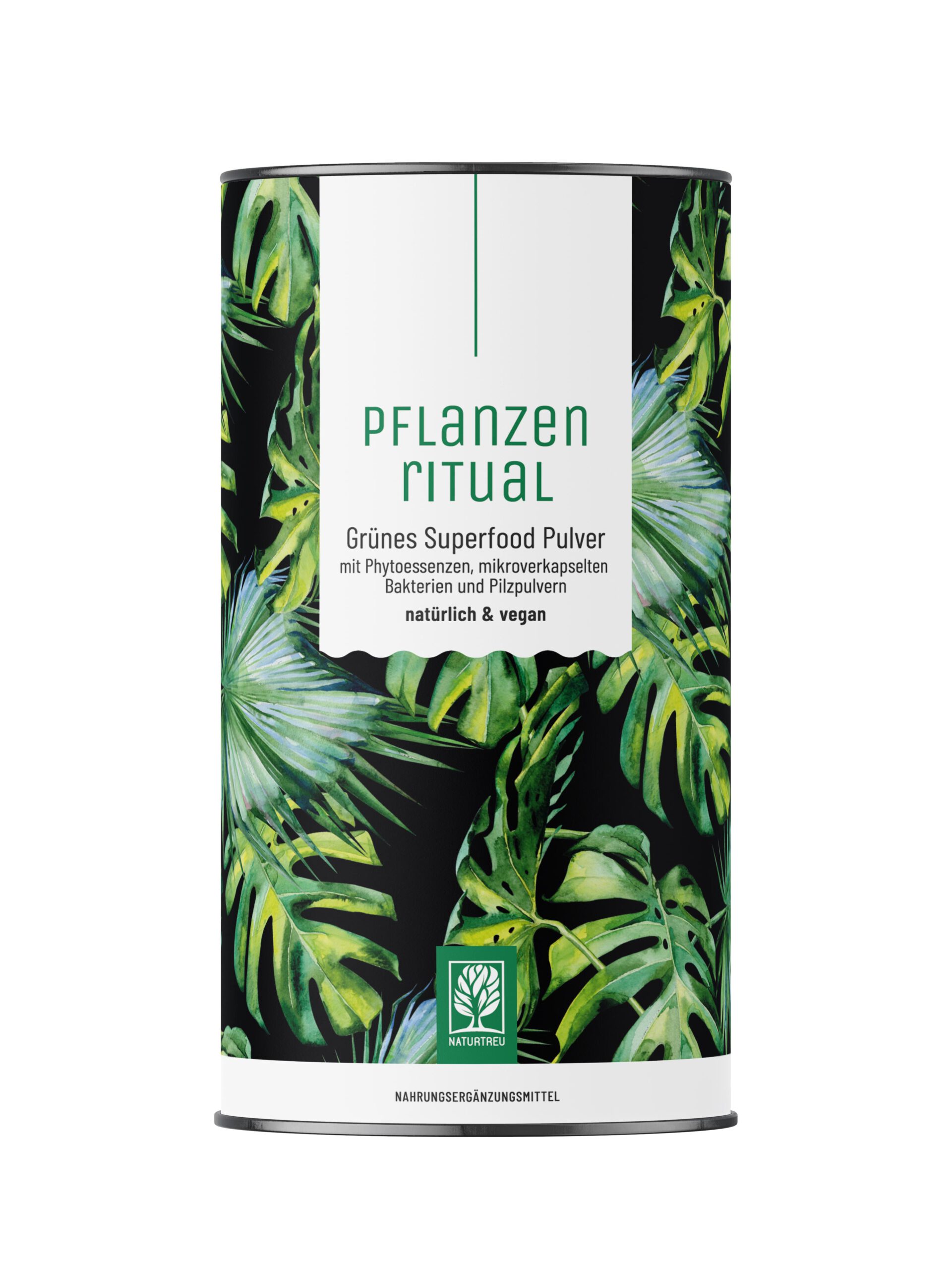 Pflanzenritual von Naturtreu: Grünes Superfood Pulver