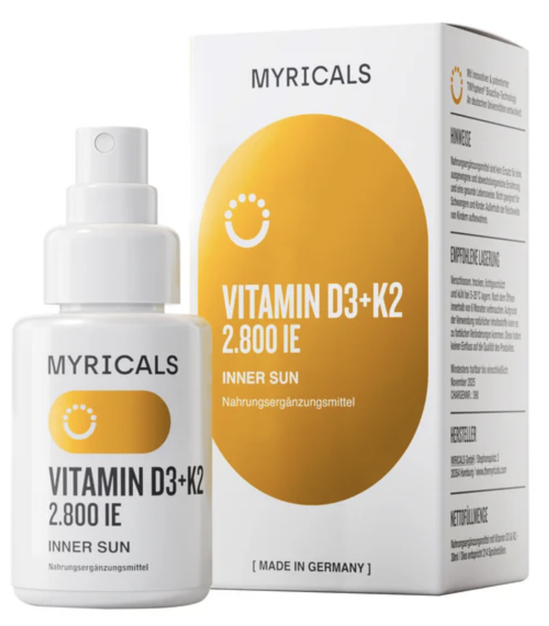 MYRICALS Vitamin D Supplement